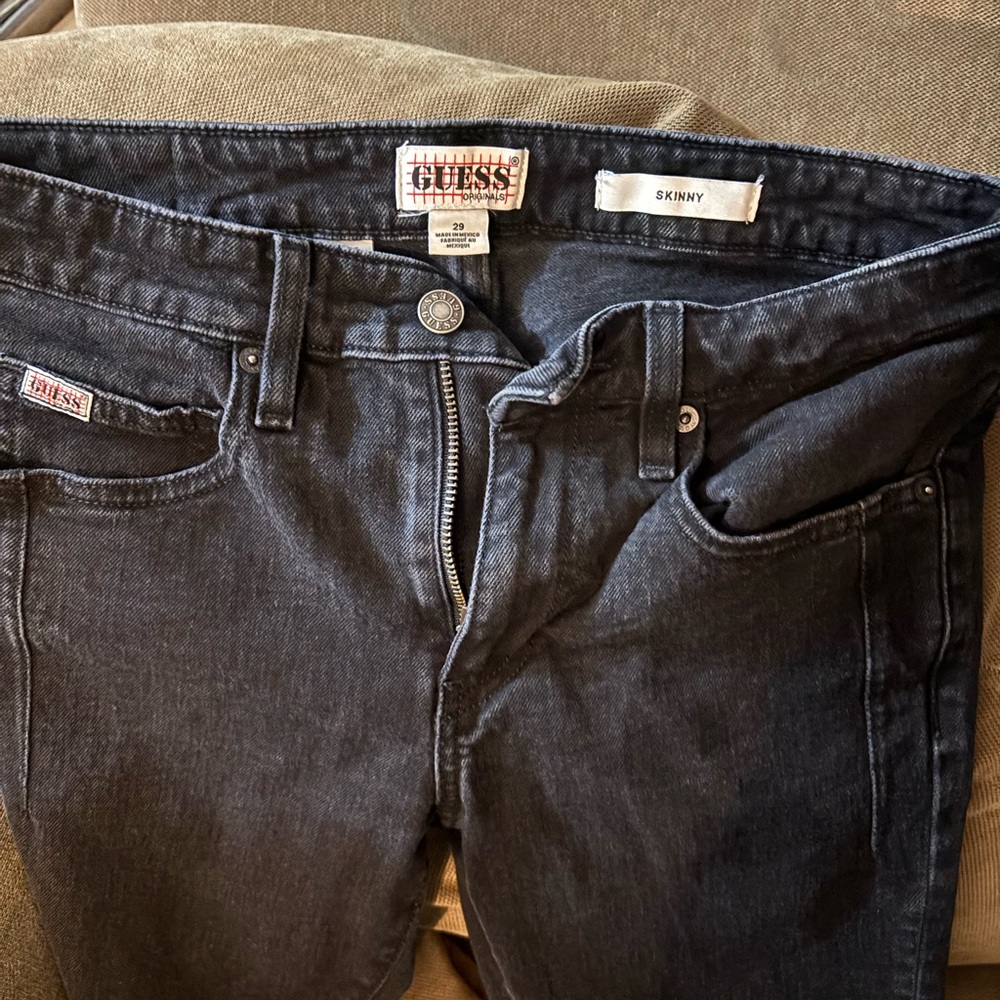 GUESS Charcoal Skinny Jeans